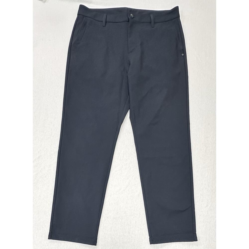 Vuori Cascade Tech Chino Pant Athletic Classic Fit Mens 34 Navy Ink Athleisure